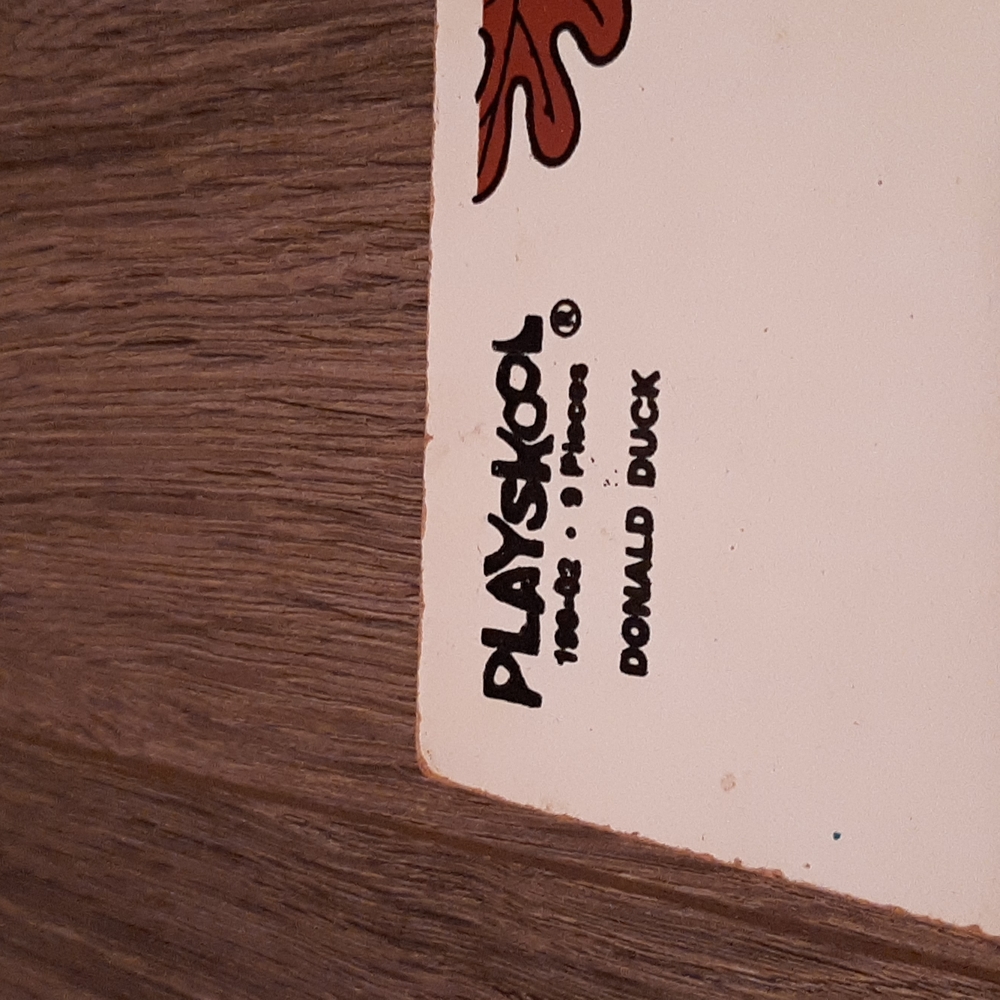 Playskool vintage Donald Duck Disney puzzle - Picture 4 of 5